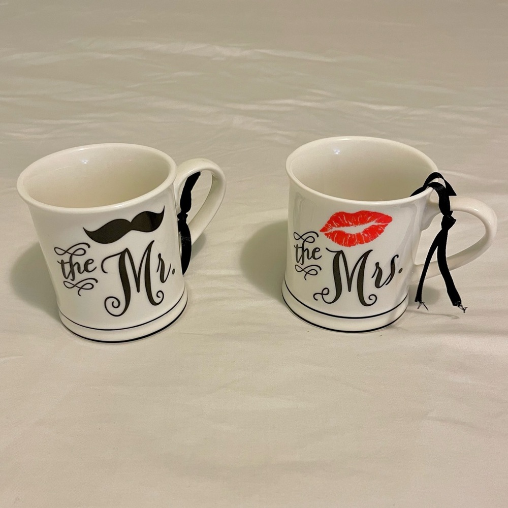 Mr. and Mrs. Coffee Mug Set